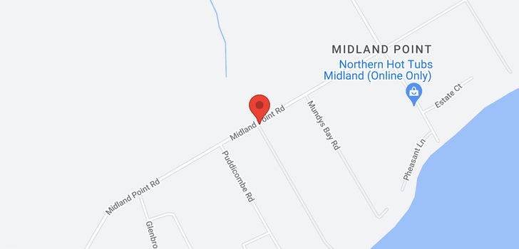 map of 50 -  525 Midland Point Road